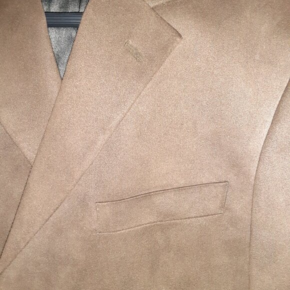 3-Button Blazer * 40R * Andrew Fezza * Fully Lined * Soft, Suede- like, Moleskin - Picture 8 of 13